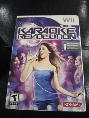 Karaoke Revolution For Wii NEW & SEALED w/Microphone- Party Game
